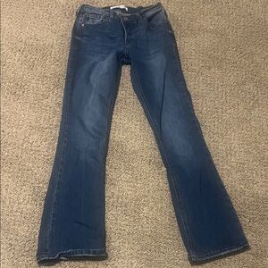KanCan Dark Blue Flare Jeans